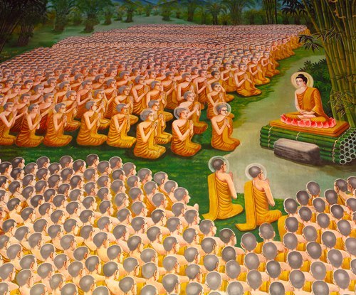 Buddha with 1000s