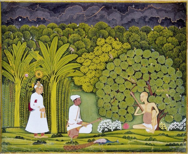 Akbar_and_Tansen_visit_Haridas