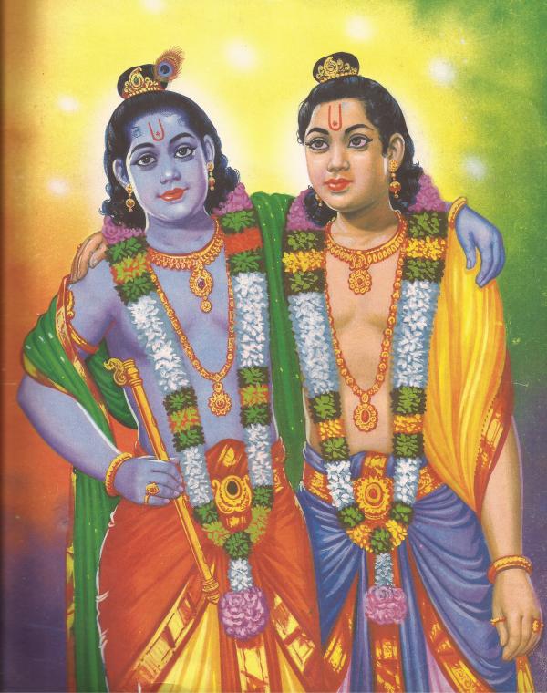 krishna and balarama