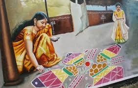 kolam painting