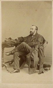 NPG Ax18290; Sir Monier Monier-Williams by Hills & Saunders