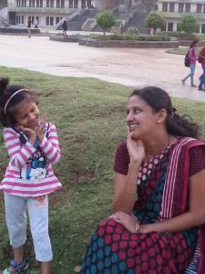 mum and child deepu bhat