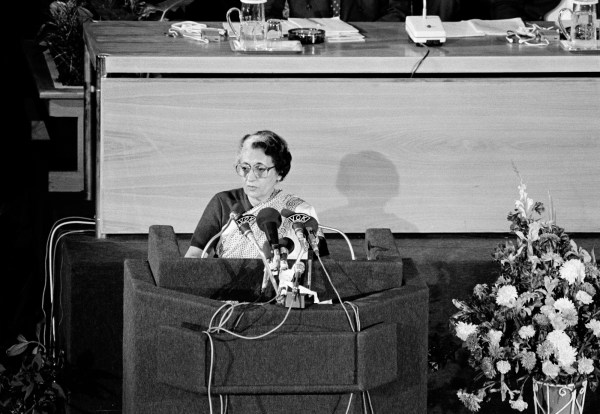 indira UN Conference