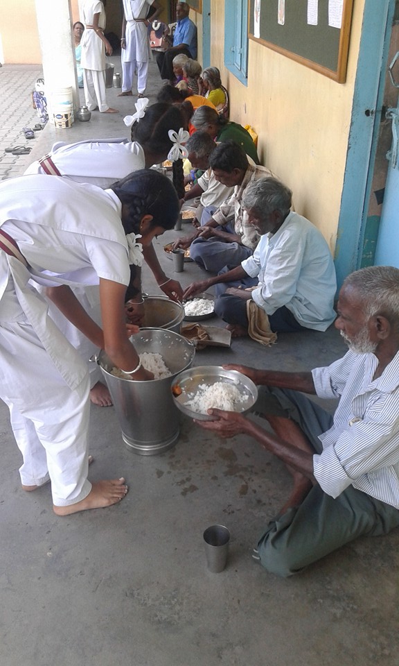 narayana seva, badravathi