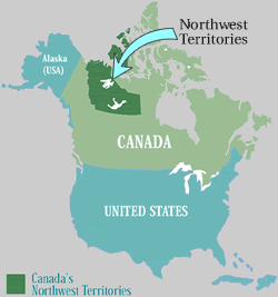 canada map