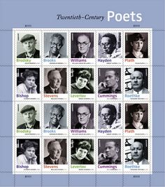 20th C poets