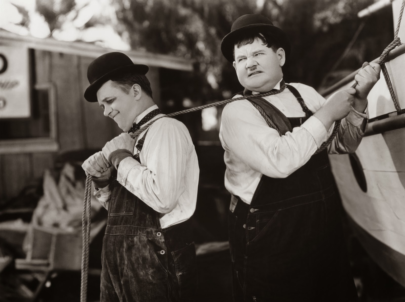 Laurel and Hardy