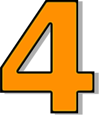 number_4_orange_T