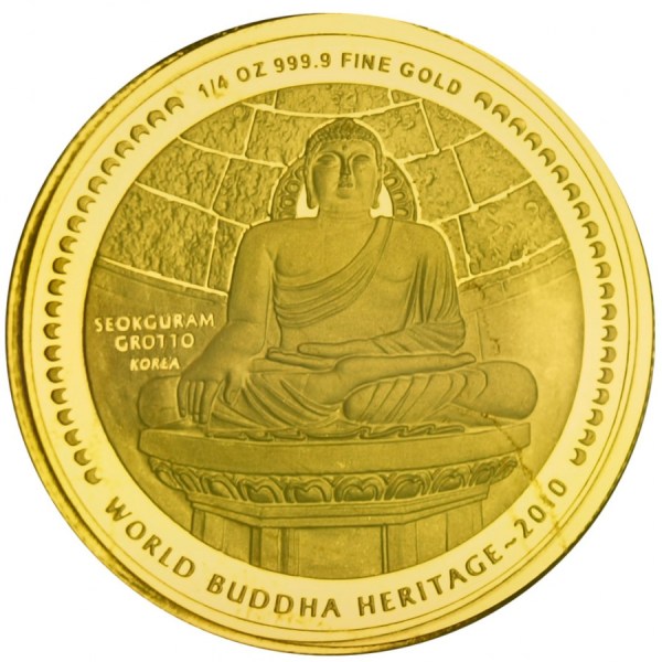coin buddha