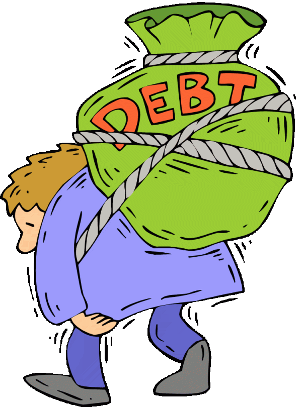 debt images