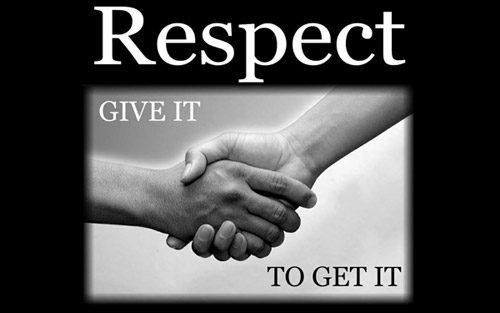 respect