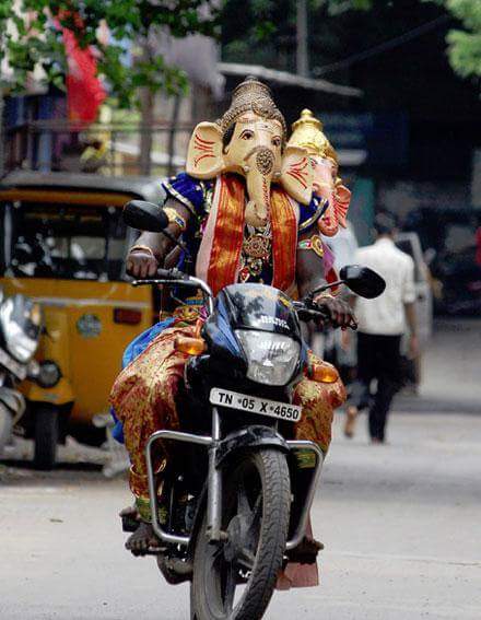 chennai ganesh motorcycle