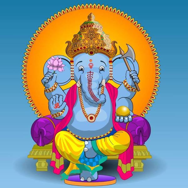colour ganesh from madur kulasekar